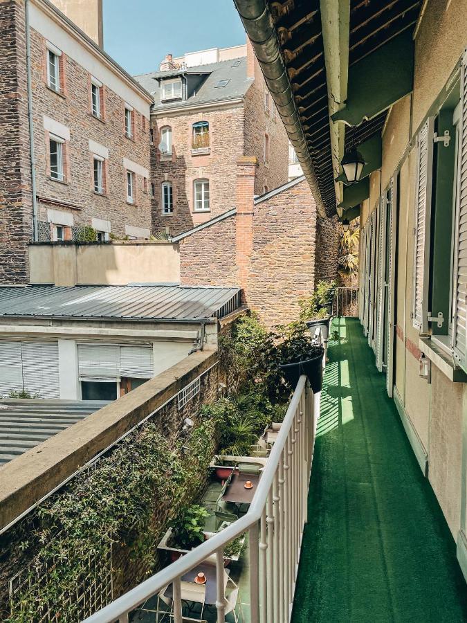 Garden Apparts Rennes Centre Gare Zewnętrze zdjęcie
